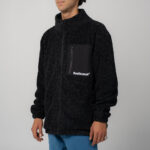 Bee Unusual ''BU84 Blackout'' Sherpa Fleece Full Zip Jacket Ανδρική Ζακέτα AT-262700 - Image 3